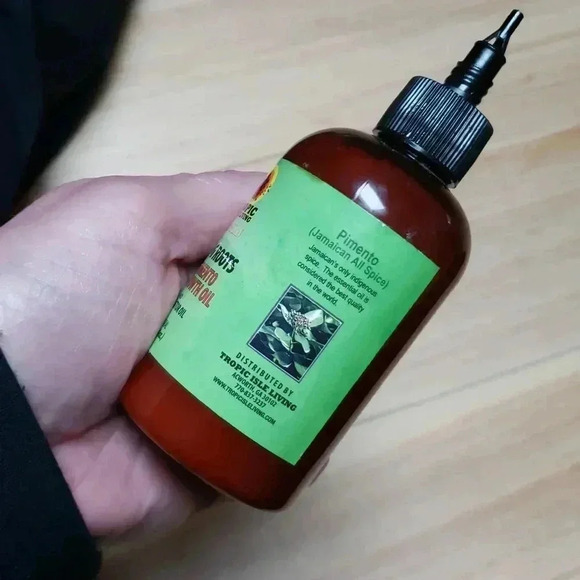 Tropic Isle Living Strong Roots Red Pimento Hair Growth Oil 4 oz. - Picture 7 of 10